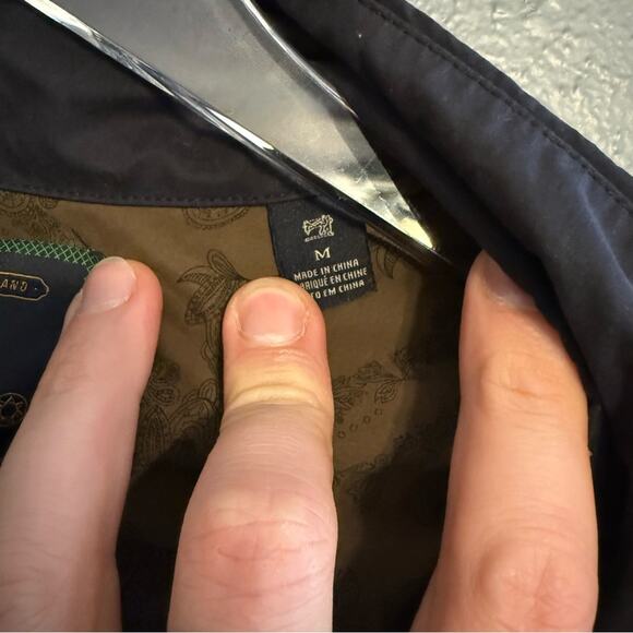 Scotch & Soda Navy Blue Windbreaker Size M - Picture 6 of 7